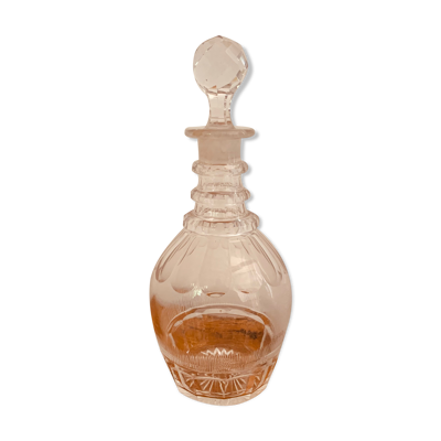 Carafe à cognac / à whisky en cristal de Baccarat