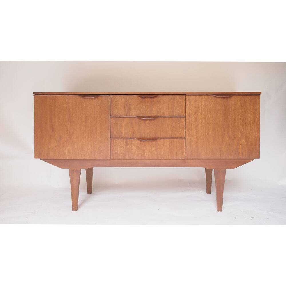 Small Scandinavian vintage teak row