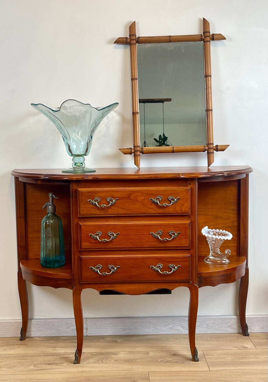 Grande coupe vintage en verre