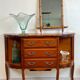 Grande coupe vintage en verre