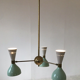 Chandelier in the style of Italian creations of the 50s