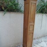 Small oak wardrobe with waxed finish
