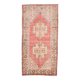4x8 Vintage Soft Red & Samon Beige Turkish Handwoven Vintage Rug,177x230 Cm