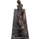 Art Deco Sculpture of Woman with Greyhounds 1920/30s France