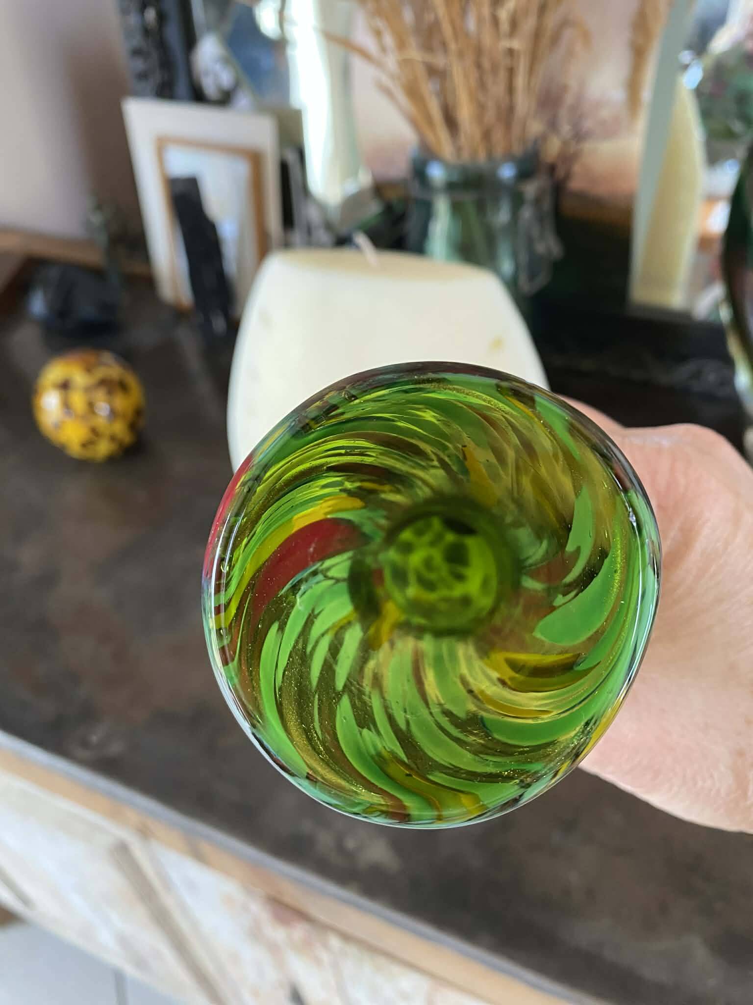 Murano glass vase