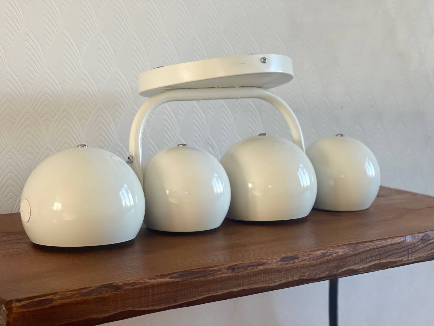 Space Age ceiling light, 1980-90