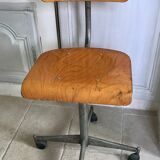 Vintage wheeled office chair