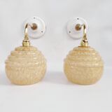 Clichy glass wall lights