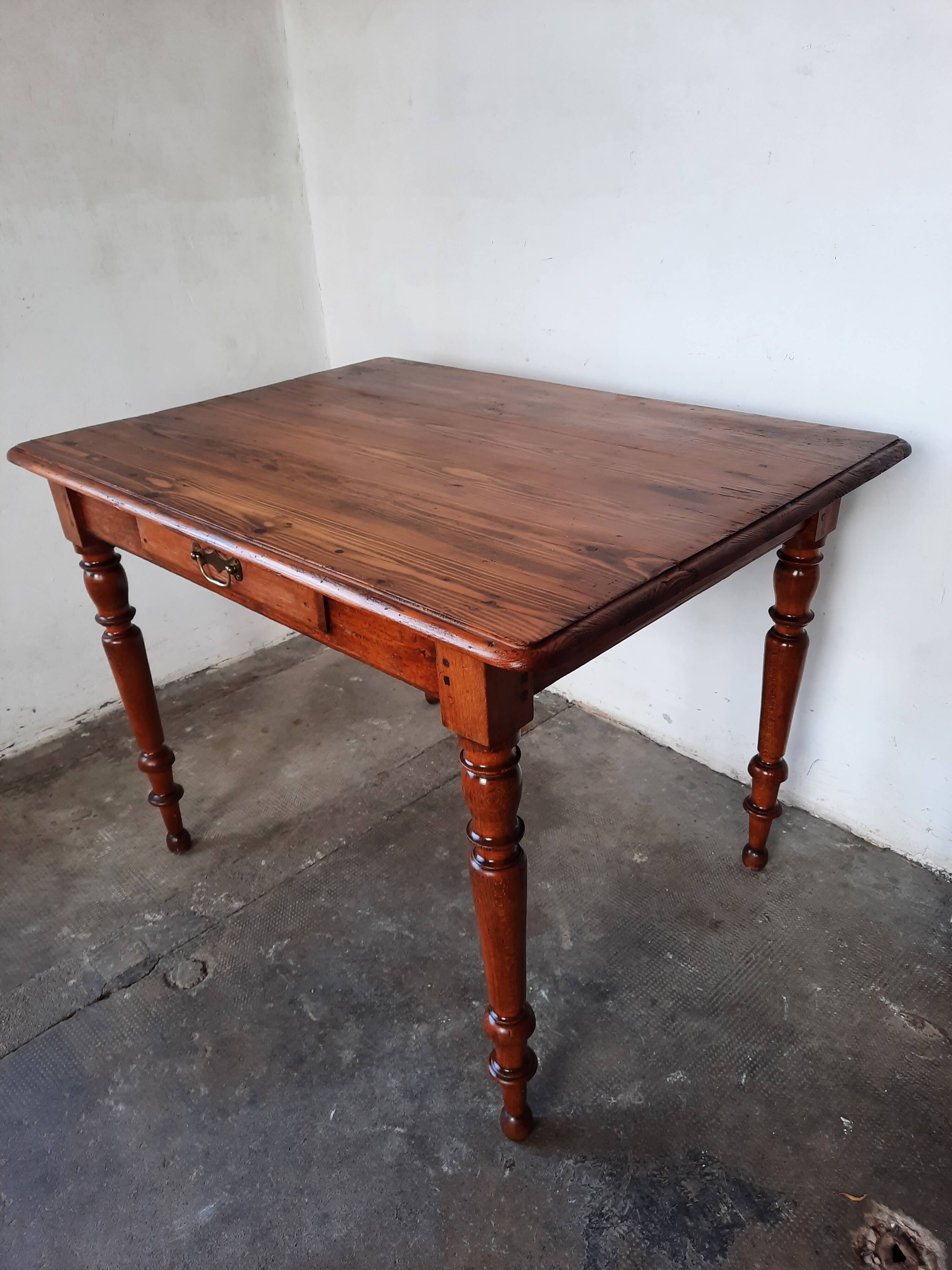 Fir farm table or Louis Philippe desk 103x75