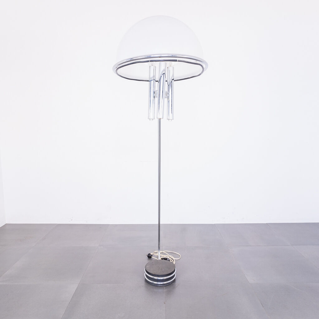 Plant lamp from the ground of the 70s vintage modernariato