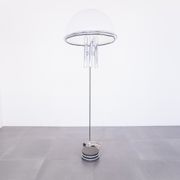 Plant lamp from the ground of the 70s vintage modernariato