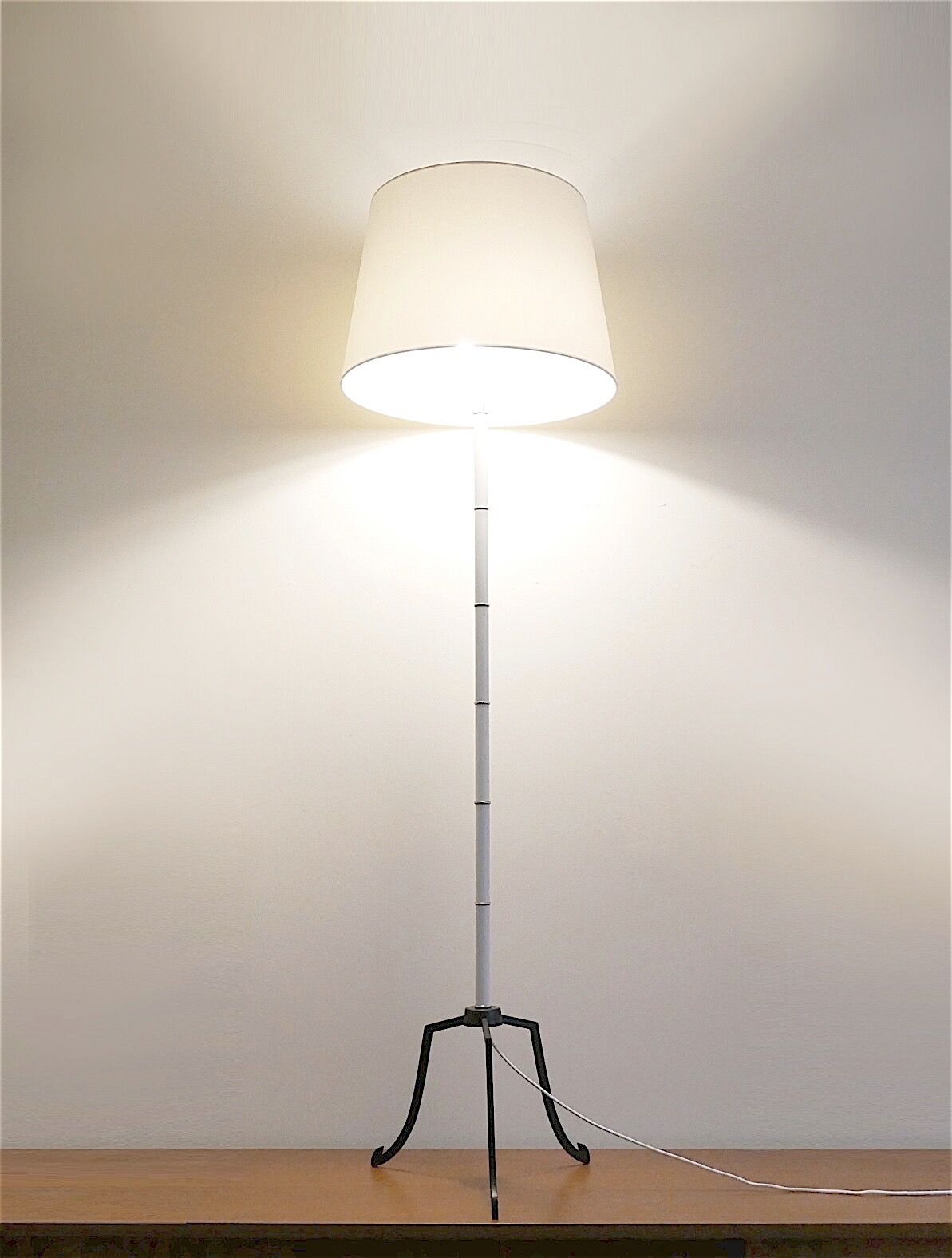 Tripod floor lamp 1950