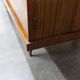 1960 Scandinavian wardrobe, atypical blond wood varnished, 4 doors 3