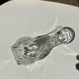 Small transparent vase