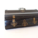 Domed Napoleon III hinged chest by Alphonse Giroux in Paris