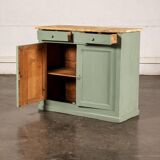 Almond green country buffet