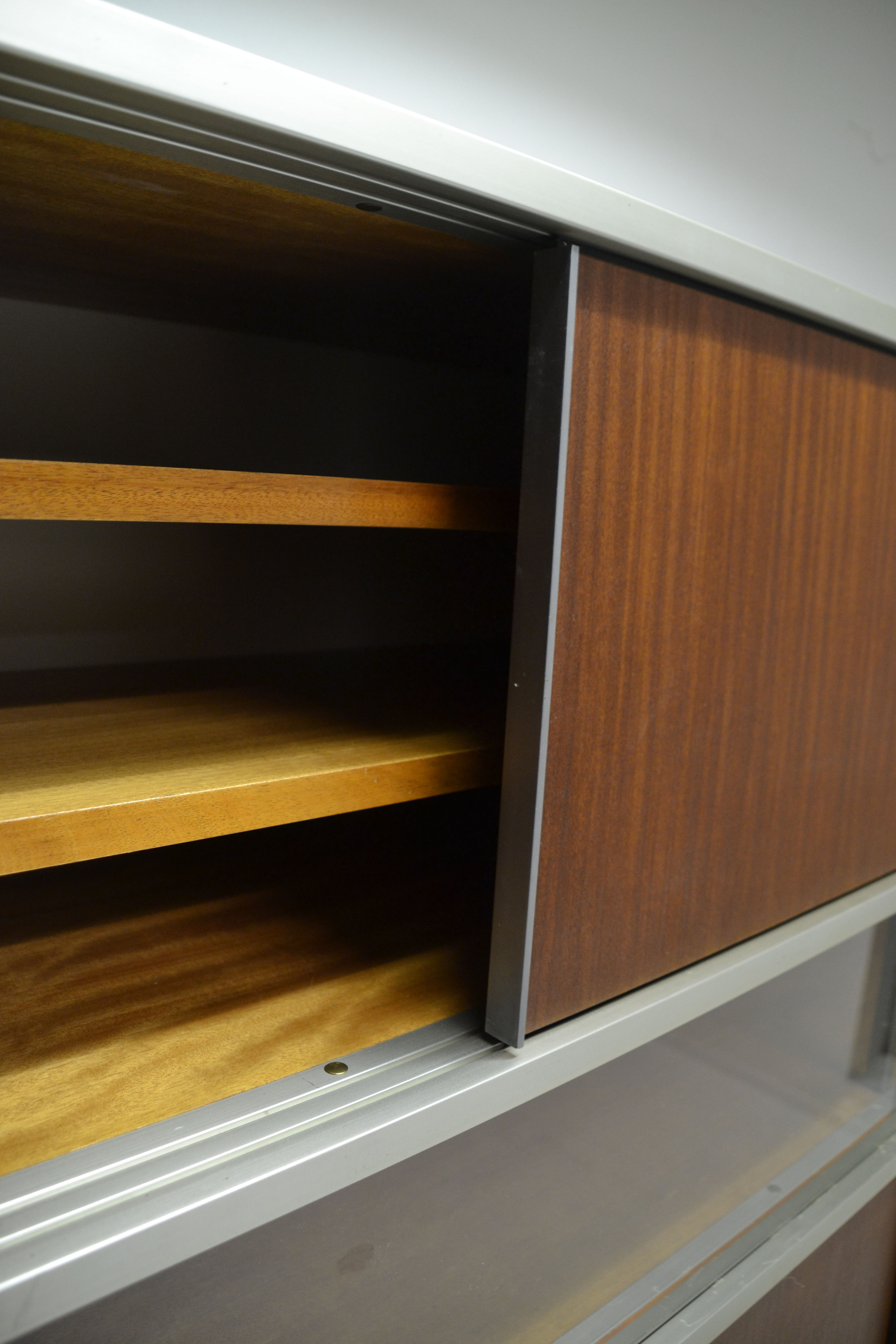 EFA bookcase with writing desk by George Frydman