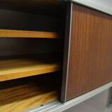 EFA bookcase with writing desk by George Frydman