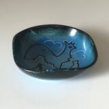 Ceramic cut signed design 60s