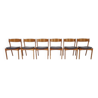 Mid century dining chairs by Erik Buch for OD Mobler, 1960s