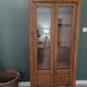 Art deco glass-glazed parisian wardrobe