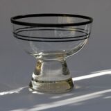 6 Bohemian crystal liqueur glasses
