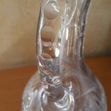 Decanter carafe wine with crystal handle