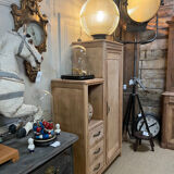 Asymmetrical vintage Art Deco wardrobe