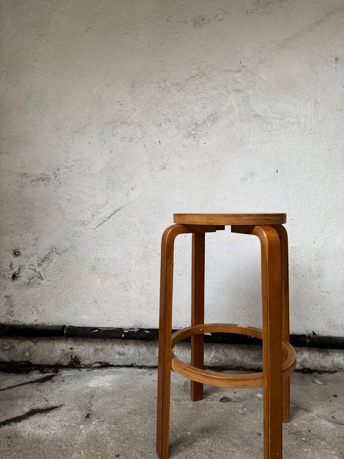 Vintage Aalto style stool