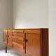 Vintage Teak Wood Sideboard