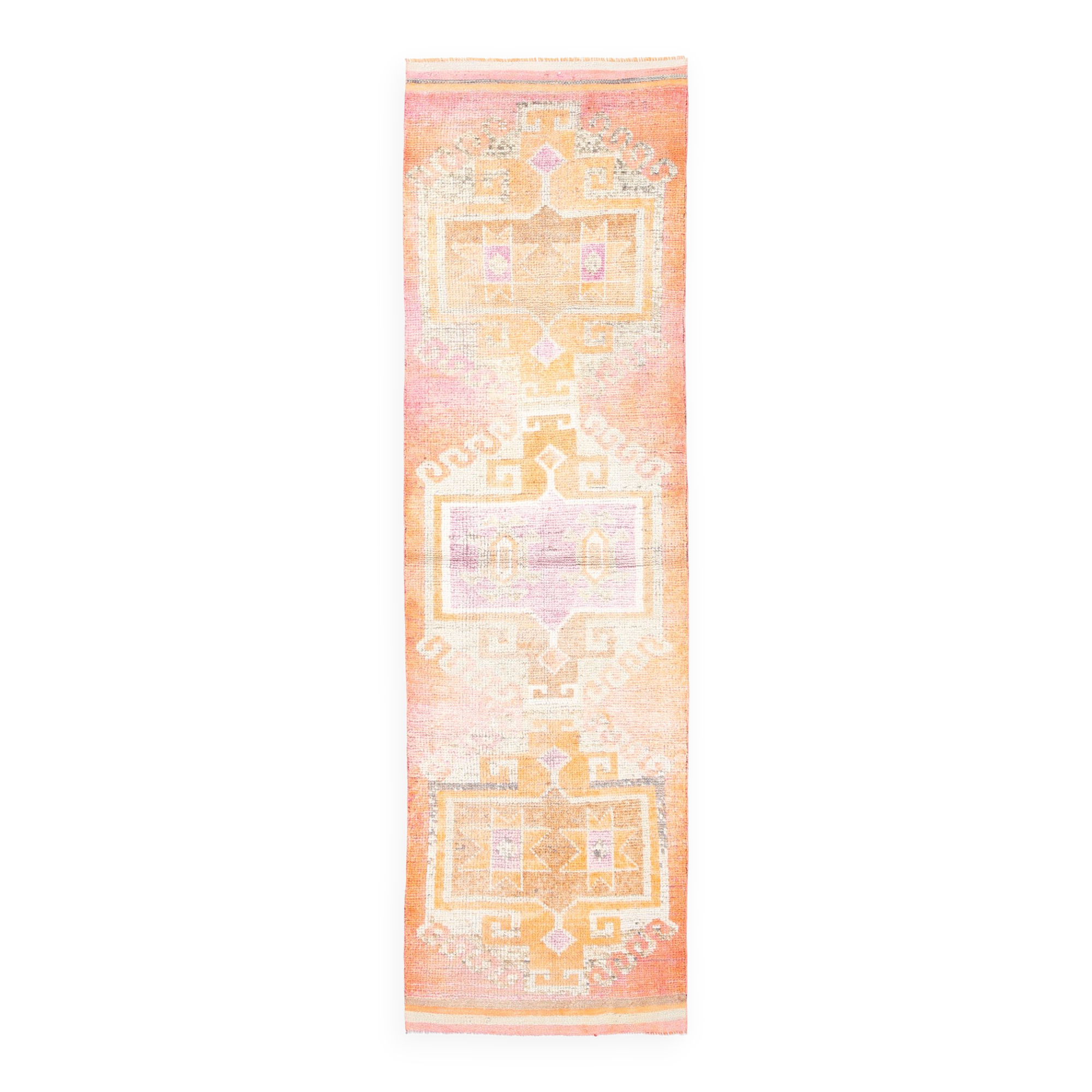 3x10 vintage runner rug, 89x312cm