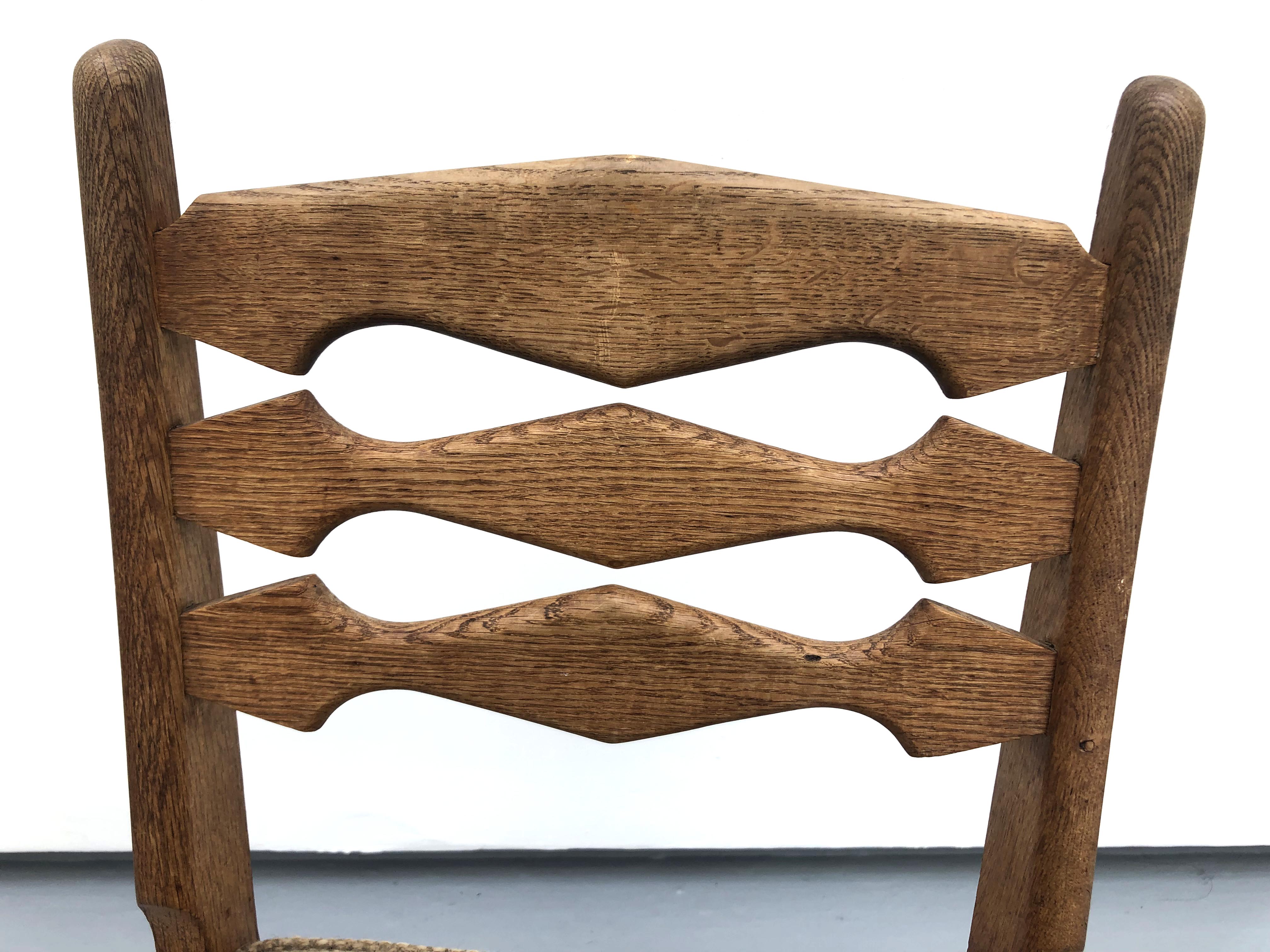 Set of 3 chairs of Guillerme and Chambron