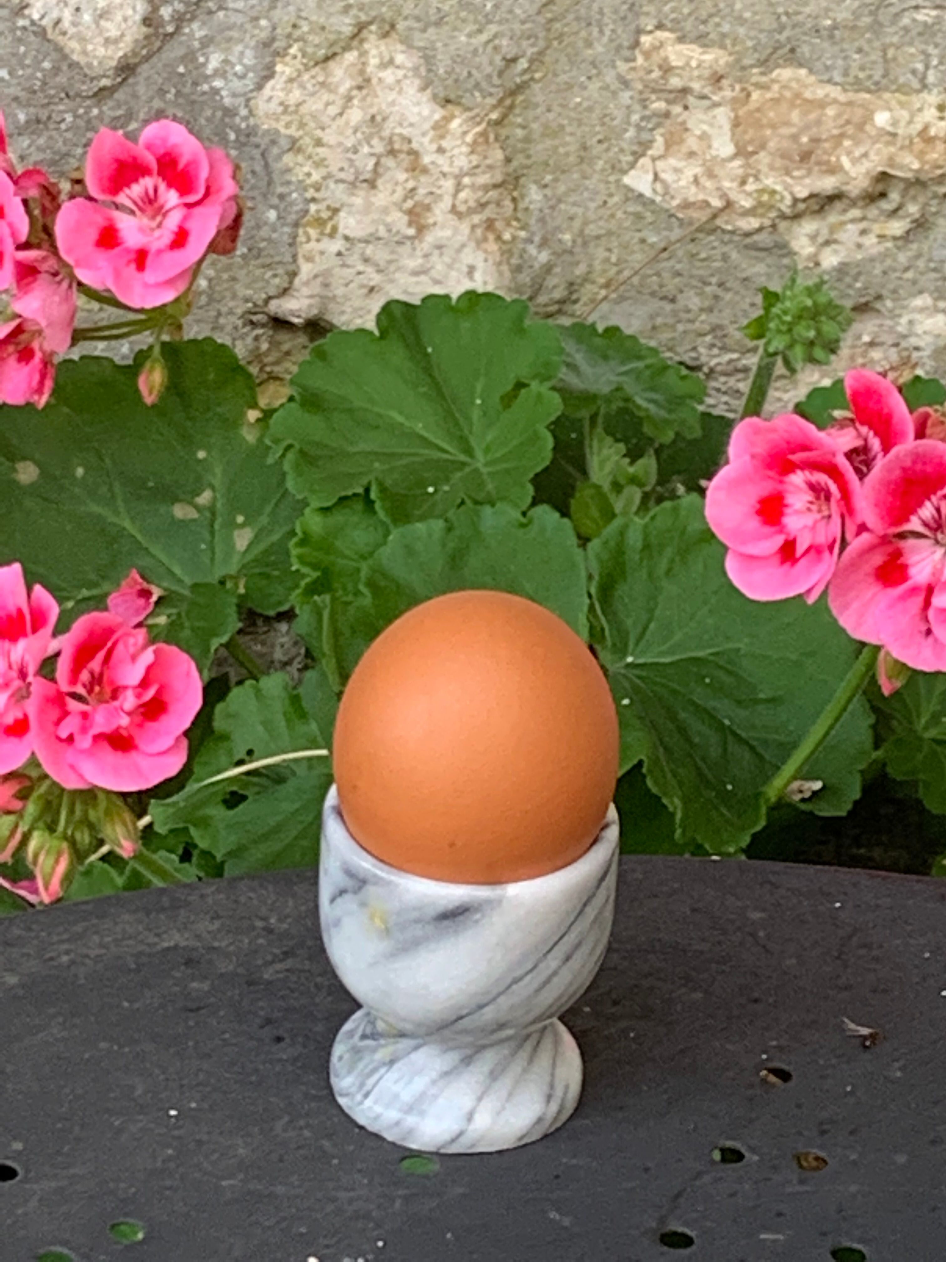 5 vintage marble coquetiers