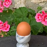 5 vintage marble coquetiers