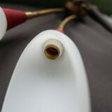 Pair of 1950s with opaline