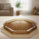 Smoked glass Art Deco tray