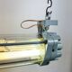 Industrial East German Fluorescent Tube Light From Leuchtenbau Wittenberg, 1980s