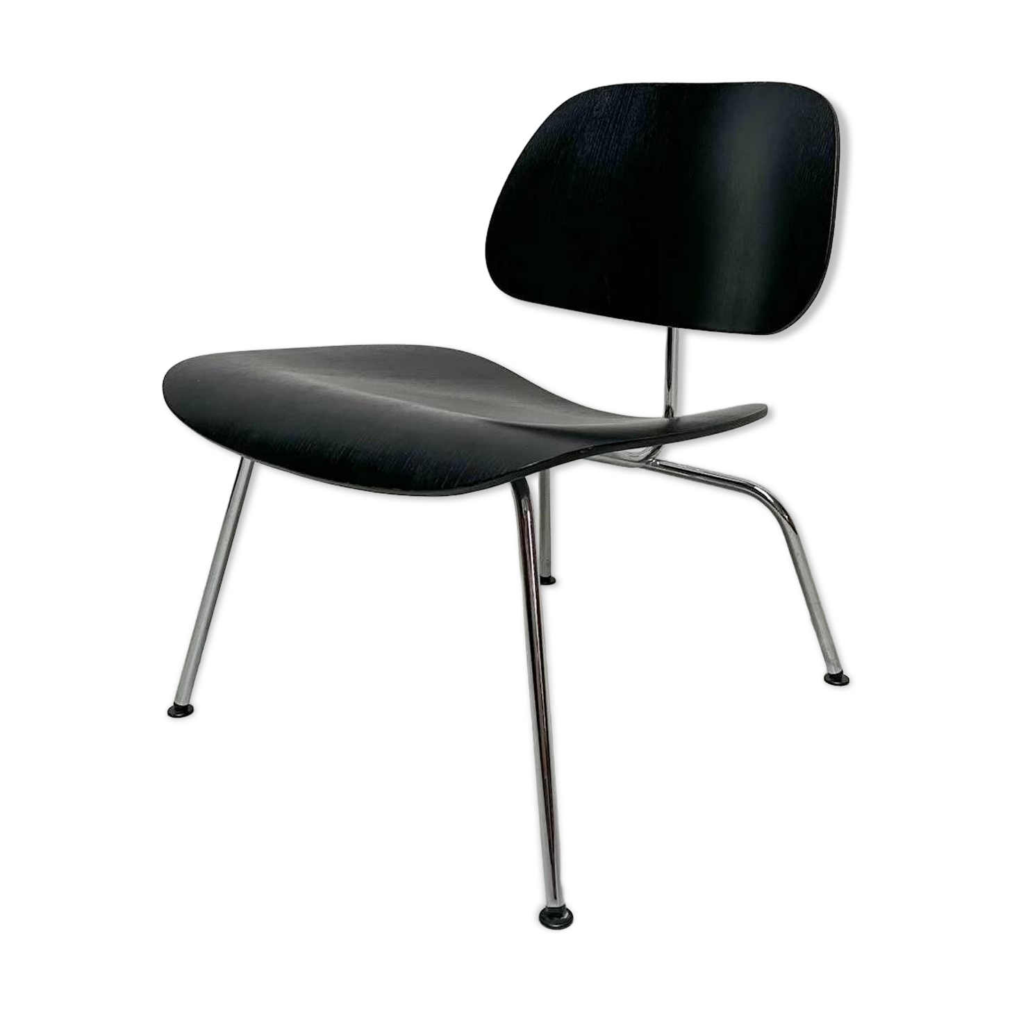 1970s vintage Eames LCM plywood lounge chair by Charles & Ray Eames for Vitra
