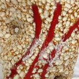 Vase in ceramic foam fat lava vallauris 60's