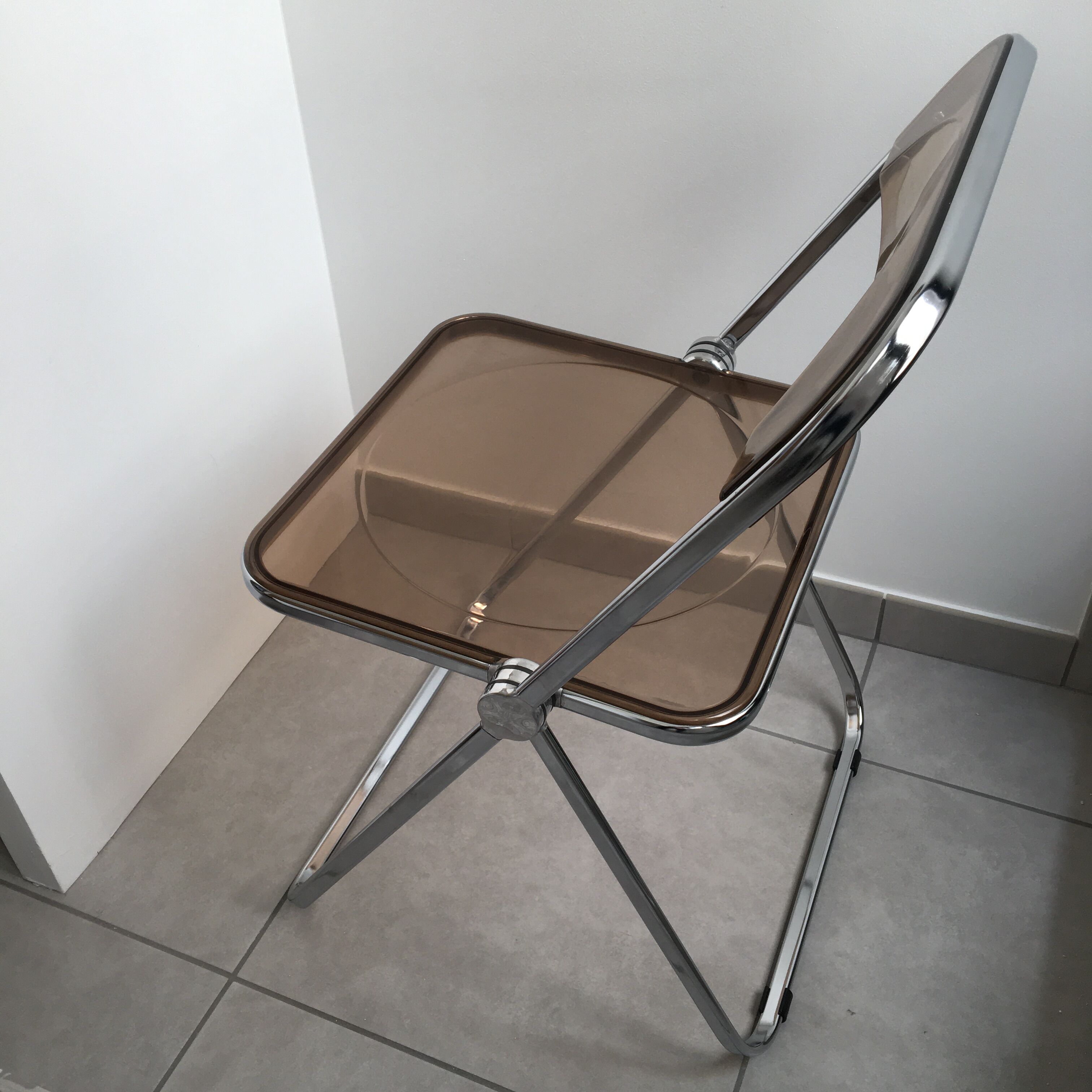 Chair folded by Piretti castelli edition