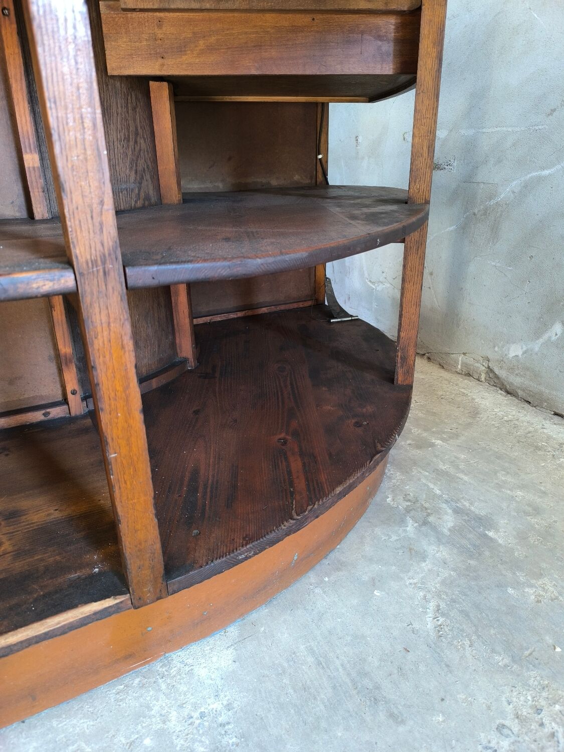 Ensemble de 2 comptoirs de magasin 1950