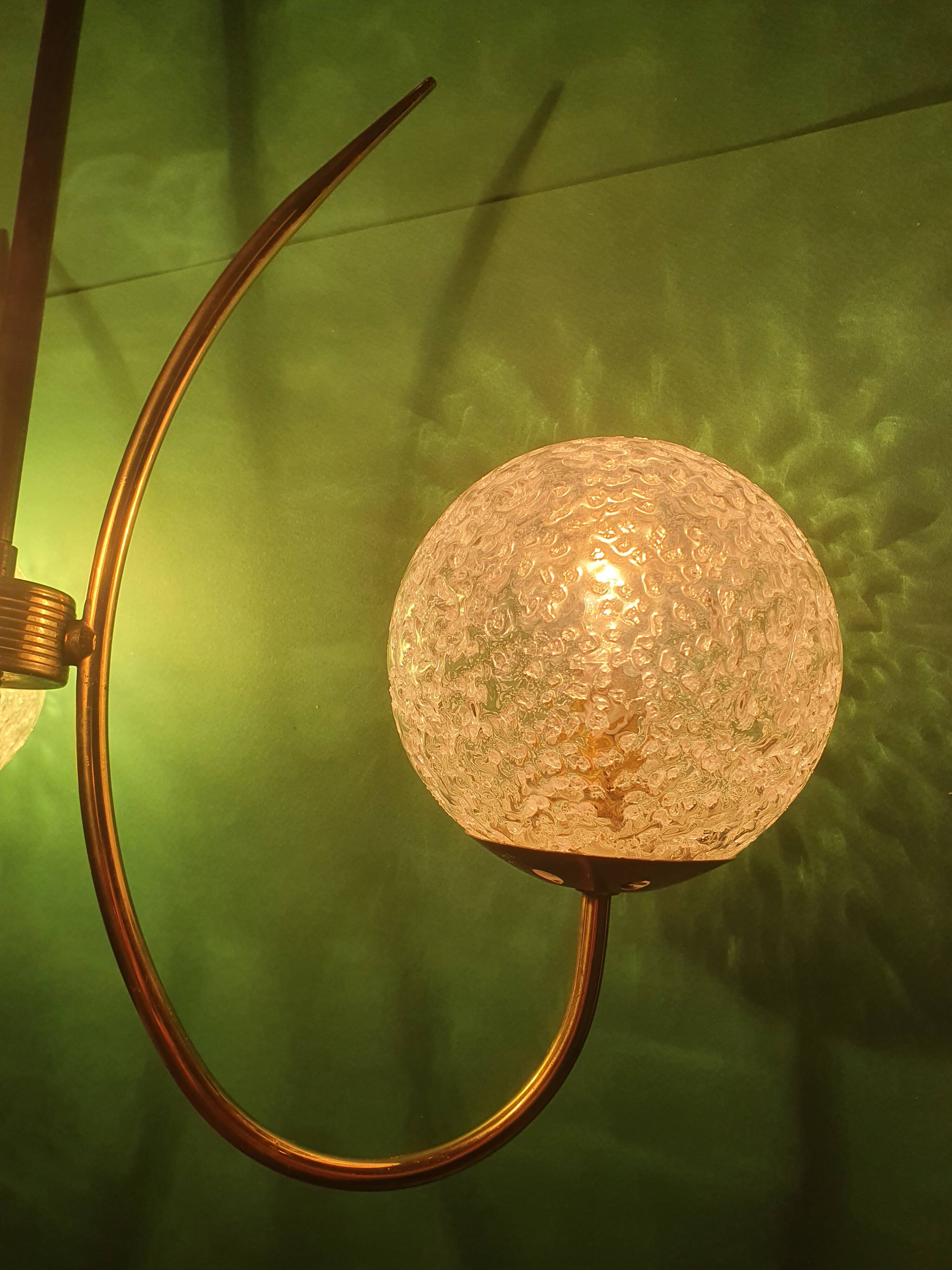 Vintage three-light chandelier