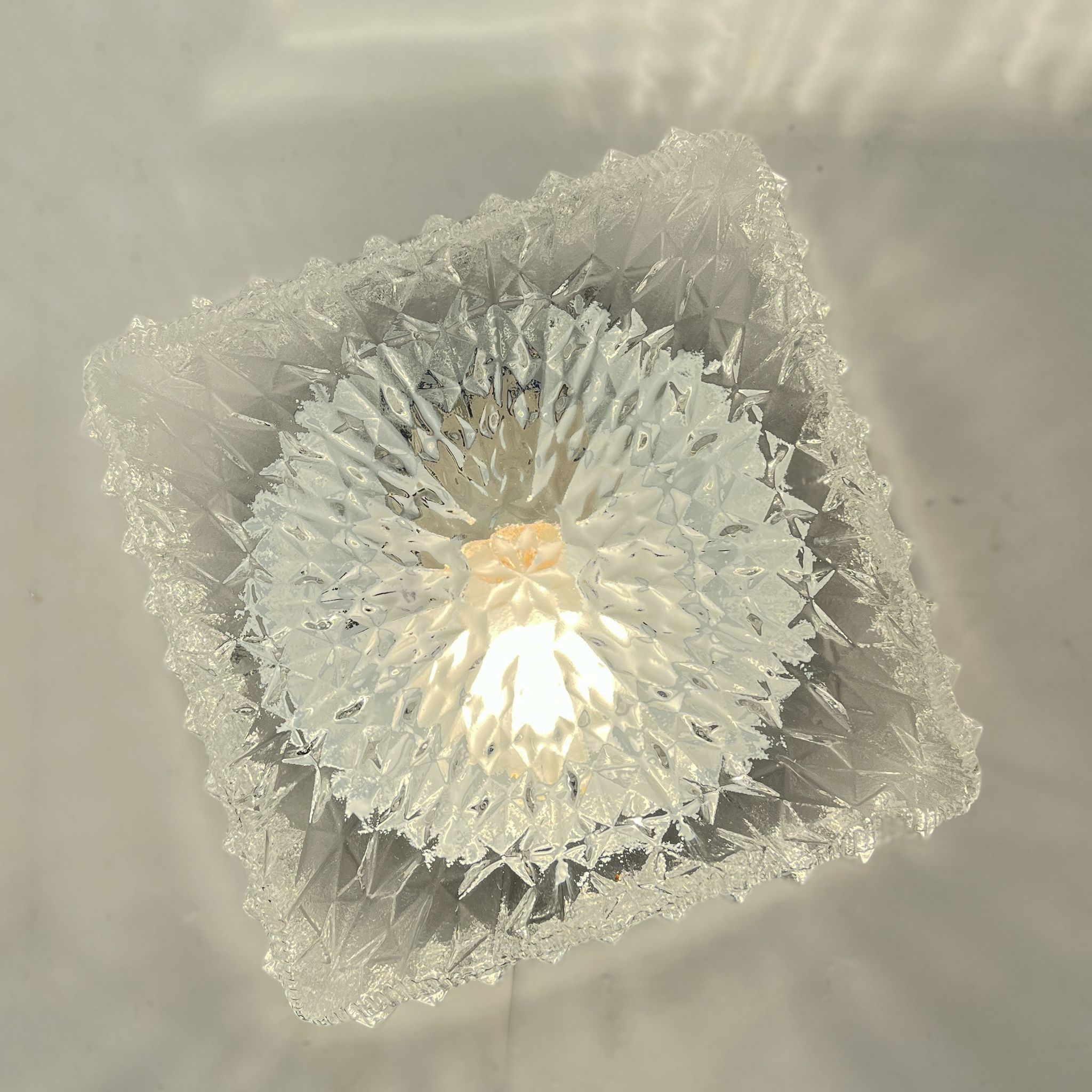 Plafonnier moderniste, Alaska Lux sconce, Allemagne, années 1970