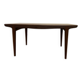 Scandinavian style teak table with extensions