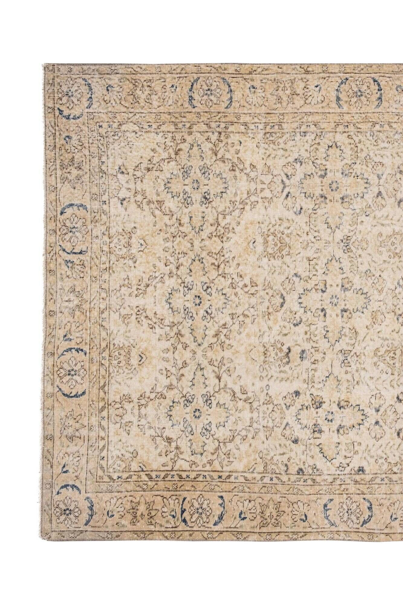 Vintage Turkish Oushak rug 188x300 cm