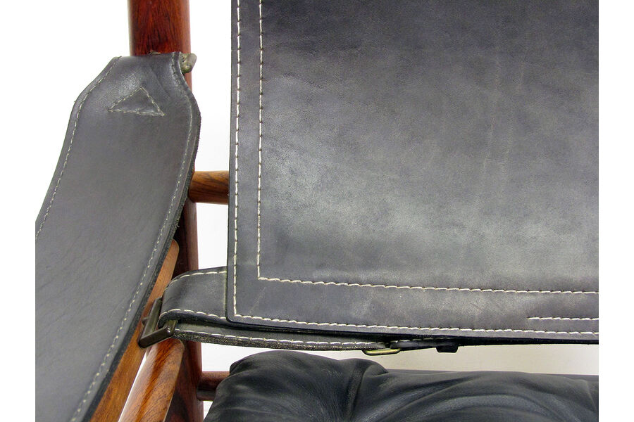 Sirocco armchair by Arne Norell rosewood