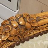 Louis XV style armchairs pair