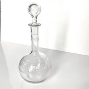 Baccarat crystal decanter | Athenian model | Art Nouveau style