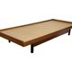 Vintage wooden daybed bed with drawers, Netherlands, 1960