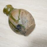 Old glazed terracotta jar